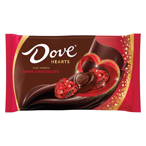 Dove Promises Valentine's Heart Shaped Dark Chocolates, 8.87 oz